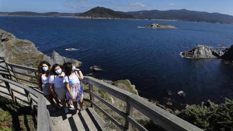 El paraje ofrece una vista espectacular sobre el mar Cantbrico