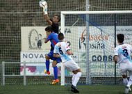 El conjunto ourensano se llev� el duelo de la primera vuelta, al que corresponde la imagen. 