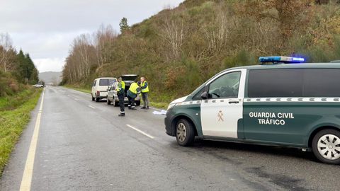 El accidente ocurri en la carretera OU-1117