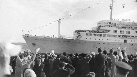 El barco zarp� de Vigo en enero de 1961 con 650 pasajeros a bordo y puso rumbo al Carine. El comando del DRIL lo abord� en el puerto venezolano de La Guaira.
