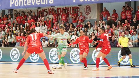 Final de la Copa Galicia 2026 entre Poio Pescamar y Castro Bloques Cando disputada en Pontevedra