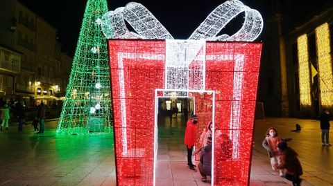 Celanova  encendi este viernes las luces