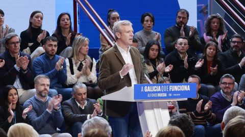 Rueda no desveló demasiados detalles sobre su programa electoral salvo una gran promoción de vivienda pública para esta legislatura