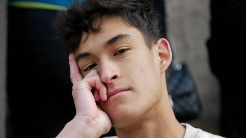 C�sar, venezolano integrante do �Aqu� tam�n se fala galego�.