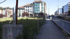 Parcela para la que ayer se concedi� licencia para construir 42 viviendas, 22 libres y 20 protegidas de r�gimen especial