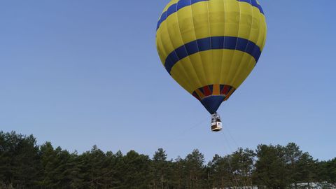 Las subidas en globo comenzaron este sbado en Manzaneda