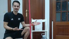 Iago Barro te ayuda a ponerte en forma en casa
