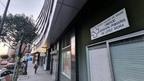 El centro de salud de L�pez Mora est� en un bajo