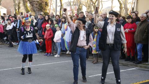 Fiesta de carnaval en Castro de Ribeiras de Lea. 