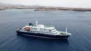 El MV Hondius en ruta.