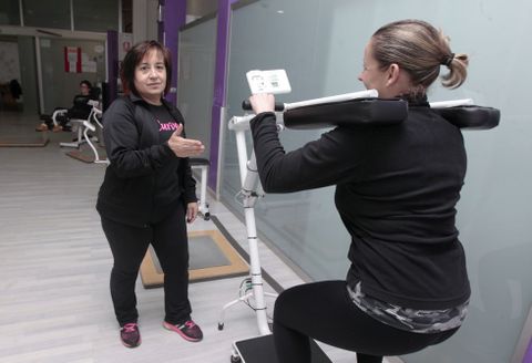Margarida Cardoso se puso hace siete a�os al frente del gimnasio del que antes era clienta. 