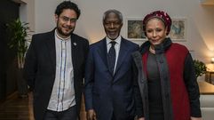 Kofi Annan en Colombia