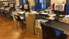La huelga en la Xustiza obliga a suspender el juicio por las filtraciones en la Guardia Civil de Pontevedra