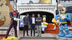 Presentaci�n del Sal�n del Comic en el Kiosko Alfonso