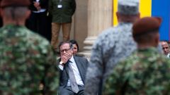 Petro, en un acto militar .