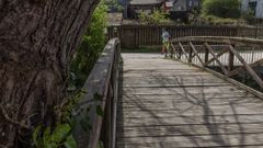 Galicia cuenta con infinidad de pasaelas de madera, algunas de las cuales no est�n en buen estado