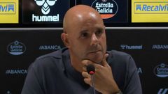 El entrenador del Celta Fortuna, Fredi �lvarez, en la sala de prensa de la Cidade Deportiva Afouteza.