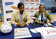 Javier Gonz�lez y Ram�n Garc�a, en la presentaci�n.