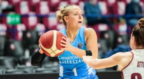 La nueva jugadora del Celta de baloncesto&nbsp;Leslie Vorpahl.
