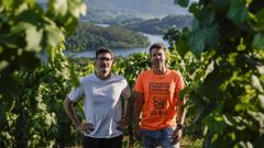 Los hermanos Alex y Brais Calvo
