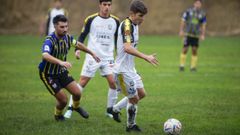 Imagen de archivo de un partido en el campo de A Queixeira.