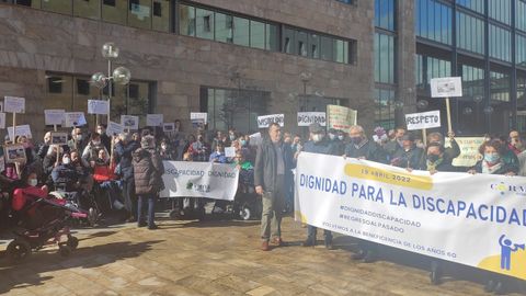 Protesta del Cermi