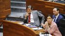 Javier Fern�ndez, Dolores Carcedo y Guillermo Mart�nez