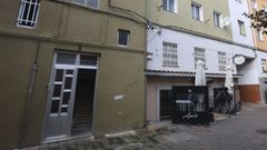 La calle Ortigueira, del barrio de Recimil