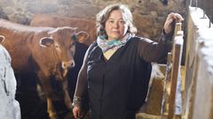 Luisa D�az, ganadera de O P�ramo