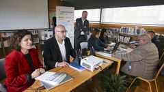 Ao acto celebrado na Casa da Cultura asistiron a subdelegada do Goberno na Coru�a, Mar�a Rivas; o alcalde, Alberto Gonz�lez e o secretario xeral da Delegaci�n do Goberno, Alberto de la Fuente