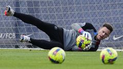 El portero Marc Andre Ter Stegen
