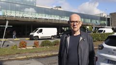 Fernando Abraldes Rois, presidente da Asociaci&oacute;n de Pacientes e Usuarios do CHUS (Complexo Hospitalario Universitario de Santiago)
