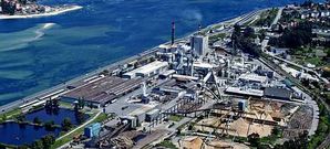 Las instalaciones de Elnosa est�n dentro del complejo de Ence en la parroquia de Louriz�n y ah� seguir�n al menos hasta finales del 2017, seg�n el anuncio de ayer.