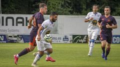 Imagen del �ltimo partido disputado por el Boiro en Barra�a