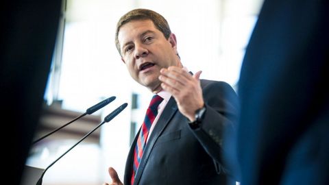 El presidente de Castilla-La Mancha, Emiliano Garc�a-Page.