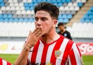 El delantero granadino Rub�n D�az Jim�nez. 