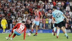 Ulloa durante el partido ante el Logro&ntilde;&eacute;s del pasado lunes en el &Aacute;ngel Carro