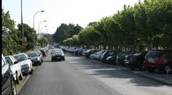 IMagen de archivo de la carretera de la Playa, en Mi�o