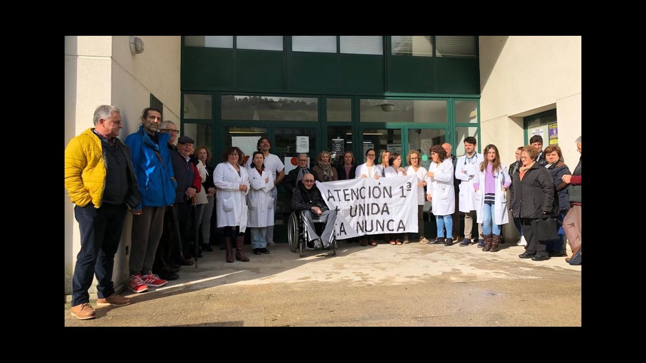 Concentración en los centros de salud del área a veinte días de la ...