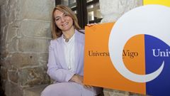 Eva Lantar�n, vicerrectora del campus de Pontevedra