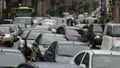 Imagen de trfico en la calle Coln