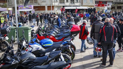 Una concentraci�n motera anterior de Os Reventapist�ns.