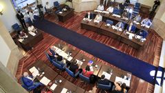 La Diputaci�n celebr� el primer pleno presencial desde que se declar� el estado de alarma