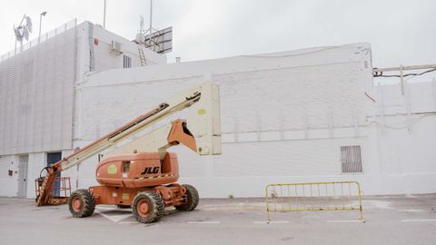 Obras en el Estadio de O Couto.Los trabajos avanzan en la segunda fase de la reforma