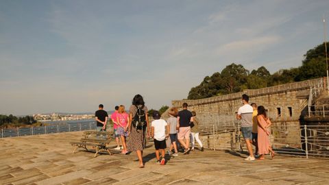 Imagen de las visitas del pasado verano al castillo.