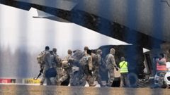 Este domingo por la tarde ha llegado a Polonia por v�a a�rea un nuevo contingente de tropas de Estados Unidos para reforzar las posiciones militares de la OTAN en su flanco oriental.