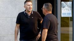 El secretario general del STL, Miguel ngel Snchez, el 8 de agosto del 2024 antes de la asamblea que puso fin a la huelga de la basura