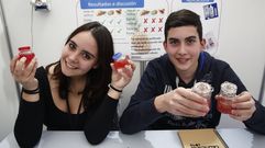 Galiciencia.Representantes del IES Castro de Baronceli de Ver�n