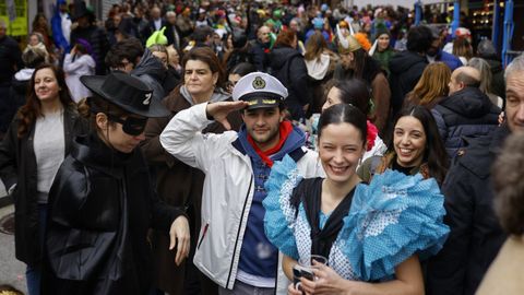 Martes de carnaval en Monte Alto, en A Coru�a