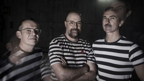 La banda compostelana The Homens, en una imagen de archivo.